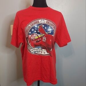 St.Louis Cardinals 2004 World Series Champions Short Sleeve Shirt